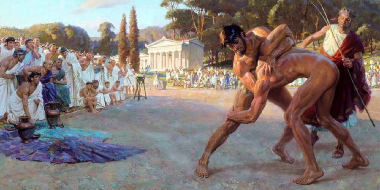 Goli atletičari u drevnoj Grčkoj?!